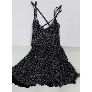 Urban outfitter mini dress with criss cross straps